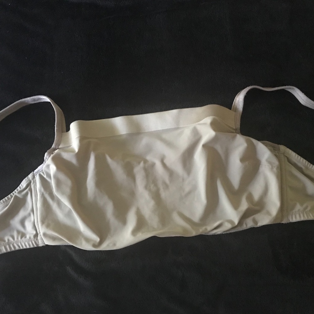 OLGA Two Ply Camisole Cami  Underwire Bra- Nude